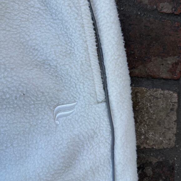 Fabletics Cream Green Fleece Sweatpants Mens Size L - Picture 2 of 4